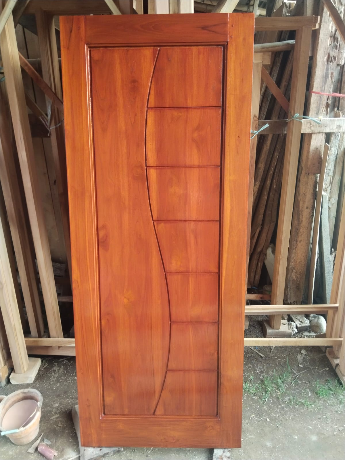 Daun Pintu Mahoni Type 1